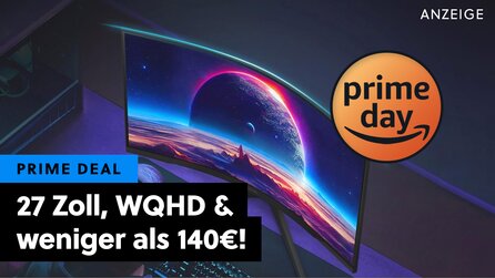 Verdient Amazon daran überhaupt noch was? 27 Zoll großer WQHD-Monitor von Samsung jetzt lächerlich günstig im Prime Day-Angebot!