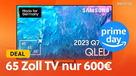 65 Zoll Samsung QLED-4K-TV mit 120 Hz und HDMI 2.1 für 600€ – ja, wirklich!