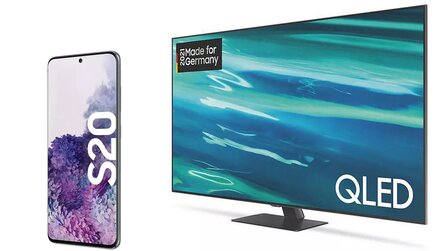 4K QLED Fernseher kaufen, SIM-freies Smartphone gibt es geschenkt! [Anzeige]