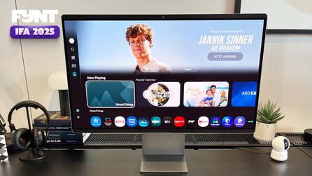 Smart-TV, 4K-Gaming-Monitor und Smart-Home-Hub: Samsung zeigt auf der IFA ein All-in-One-Gerät, das uns schwer beeindruckt