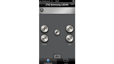 Samsung Smart View - Screenshots aus der App