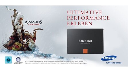 Samsung SSD 840 Pro 256 GByte - Jetzt mit Assassins Creed 3 im Bundle