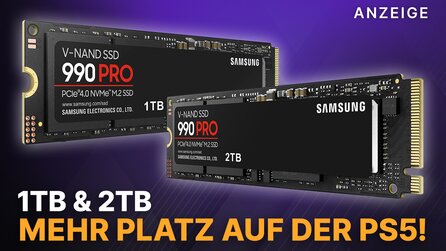 Holt euch die beste SSD für PS5 und PC: Die Samsung 990 Pro SSD im Amazon Angebot!