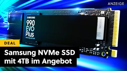 Samsung-SSD mit 4TB im Angebot – High-Speed-Speicher wird endlich wieder günstiger dank Preissenkung bei Amazon