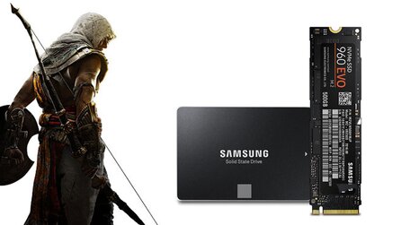 Samsung SSD-Festplatte + Assassins Creed: Origins (PC) ab 168€ - Aktuelle Angebote bei Alternate