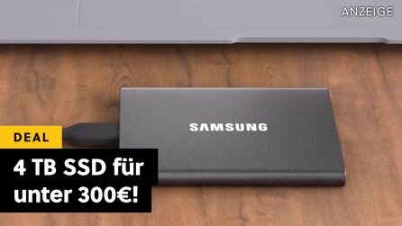 Bessere Angebote gibt’s nicht mal am Black Friday: 4 TB externe SSD von Samsung ist um 40% reduziert!