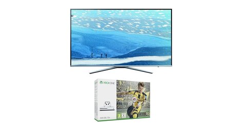 Amazon Blitzangebote am 22. September - Samsung UHD-TV-Bundle mit XBox One S und FIFA 17
