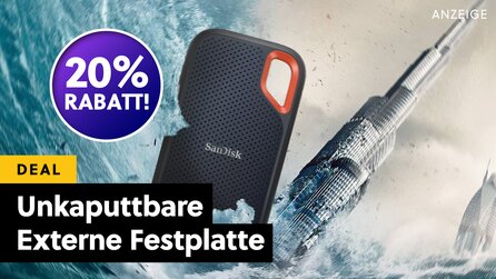 Überlebt jeden Tsunami und wehrt alle Virenangriffe ab: Diese Festplatte ist ein mobiles Fort Knox für eure Daten!