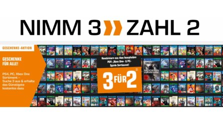 3 für 2: Spiele für PC, PS4 und Xbox One im Angebot bei Saturn [Anzeige]