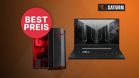 Top Gaming-Notebook mit Intel CPU + RTX 3070: Jetzt 500 Euro Rabatt im Saturn Angebot [Anzeige]