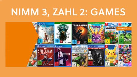 3 Games kaufen, 2 bezahlen - Saturn reduziert iPad, Surface Book und mehr zur Black Week