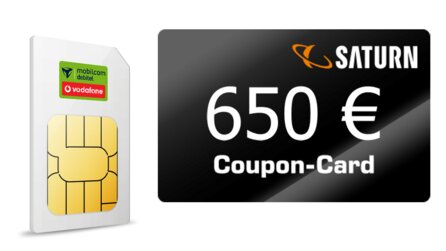 Tarifdeal: 650 € Coupon für Saturn beim Abschluss eines SIM-Vertrags [Anzeige]