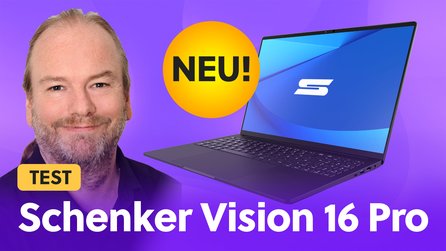 Schenker Vision 16 Pro im Test - Ultraleichtes Laptop mit erstaunlicher Leistung