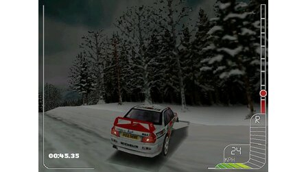 3D-Grafik im Wandel der Zeit - Schnee und Eis in Colin McRae