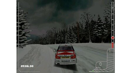 3D-Grafik im Wandel der Zeit - Schnee und Eis in Colin McRae