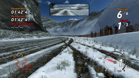 3D-Grafik im Wandel der Zeit - Schnee und Eis in Sega Rally