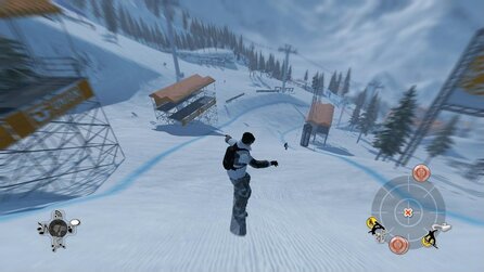 3D-Grafik im Wandel der Zeit - Schnee und Eis in Shaun White Snowboarding