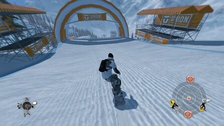 3D-Grafik im Wandel der Zeit - Schnee und Eis in Shaun White Snowboarding