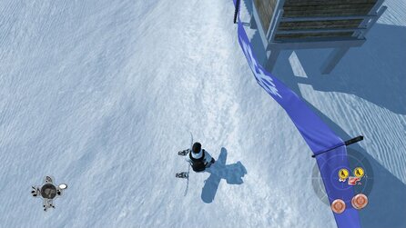 3D-Grafik im Wandel der Zeit - Schnee und Eis in Shaun White Snowboarding