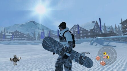 3D-Grafik im Wandel der Zeit - Schnee und Eis in Shaun White Snowboarding