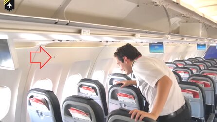 Die Dreiecke am Fenster von Flugzeugen sind nicht nur Schmuck, sondern auf gleich mehrere Arten nützlich