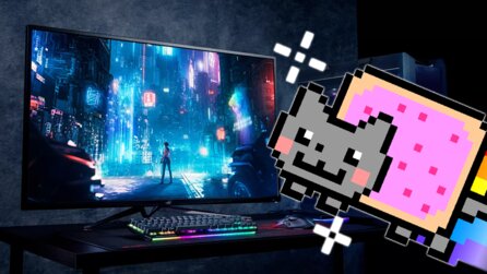 So einen Bildschirm habt ihr noch nie gesehen - aus 96 Tastaturen