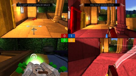 Screencheat - Multiplayer-Shooter mit unsichtbaren Spielern