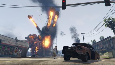 3D-Grafik im Wandel der Zeit - Explosionen in GTA 5