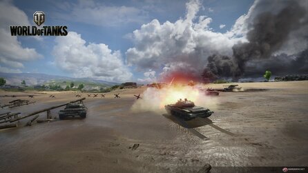 World of Tanks - Screenshots zum 60-Spieler-Modus Frontlines