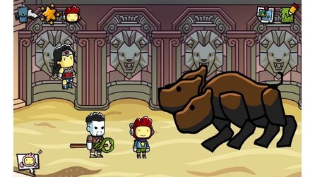 Scribblenauts Unmasked: A DC Comics Adventure - Screenshots