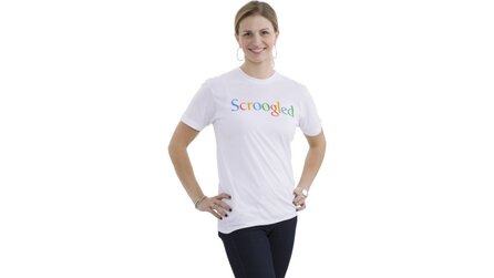 Microsoft Scroogled - Merchandising-Produkte mit Google Chrome-Logo