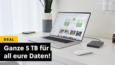 5 TB? Endlich mal genügend Platz, für all eure Backups!