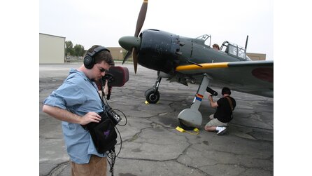 Secret W. Over Normandy: Making Of