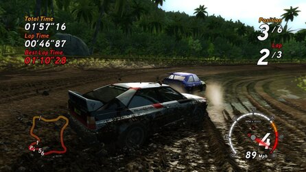 Geoforming in Sega Rally