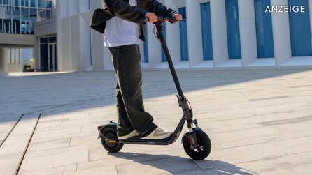 Scheibenbremse, Traktionskontrolle + deutsche Straßenzulassung: Einer der besten Segway-E-Scooter im Angebot