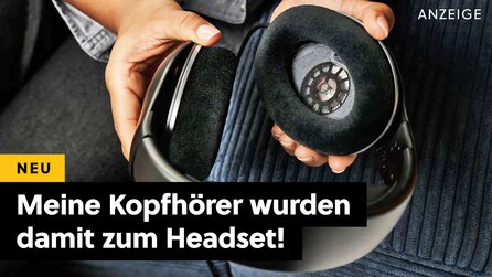 Ein Muss für HiFi-Gaming! Wer seine Kopfhörer zu einem Headset machen will, bekommt von Sennheiser jetzt die perfekte Lösung