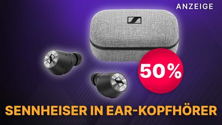 Sennheiser zum halben Preis: Sichert euch hochwertige In Ear Kopfhörer jetzt mit 50% Rabatt im Amazon Angebot