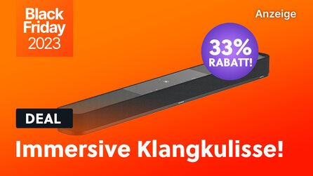 Kinozauber im Wohnzimmer: Diese unglaubliche Soundbar von Sennheiser ist gerade im Black-Friday-Angebot!