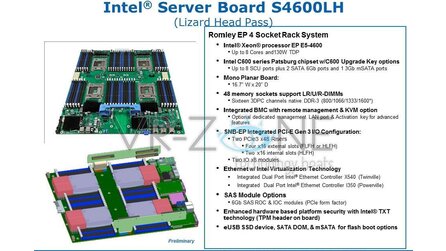 Intel - Server-Mainboard mit vier LGA2011-Sockeln