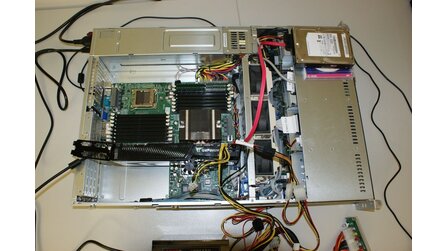 Server-Testsystem mit Opteron 2384 und Geforce GTX 280