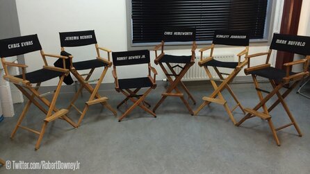 Avengers 2: Age of Ultron - Iron Man twittert vom Set