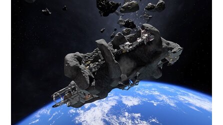 Shattered Horizon - PhysX-Effekte