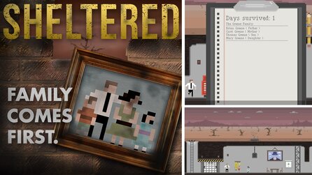 Sheltered - Team 17 vertreibt Atombunker-Spiel