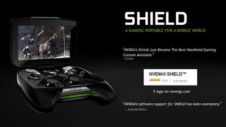 Shield Tablet und Controller - Hersteller-Präsentation