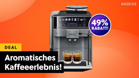 Highend Kaffeevollautomat von Siemens zum halben Preis: Überirdisch guten Kaffee bekommt ihr jetzt zum Hammerpreis!