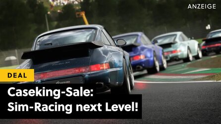 Bei Caseking bekommt ihr gerade das perfekte Setup für Sim-Racing im Angebot