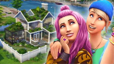 Sims 4: Dank kostenlosem Update könnt ihr endlich im Glashaus sitzen, aber immer noch nicht mit Steinen werfen