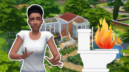 Sims pinkeln jetzt Feuer?! Update sorgt für einen schrägen Bug