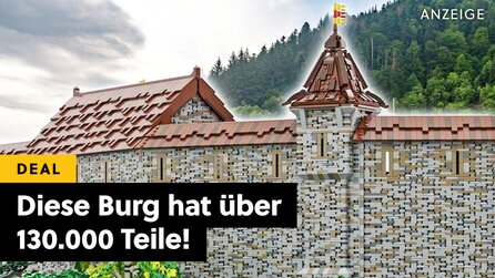 Über 130.000 Teile und 3,5 Meter lang? Diese Burg ist so groß, dass selbst die Modelle im LEGO-Land neidisch werden – und das ist nur der erste Teil!