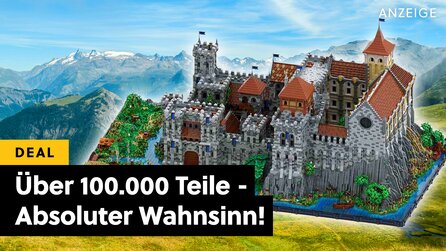 Größer als jedes LEGO-Set, das es jemals gab, und größer als die legendäre Burg Blaustein! Über 100.000 Teile Bauspaß